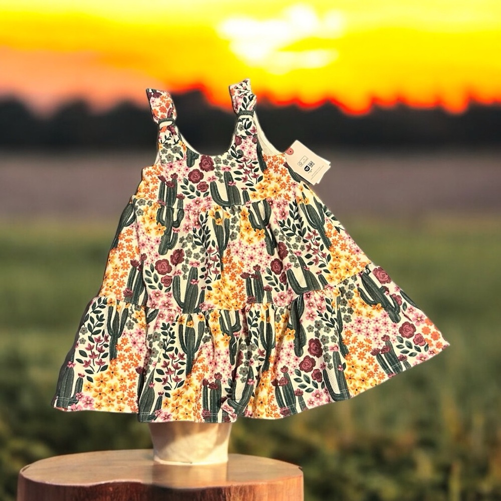 Sincerely Jules Toddler Girls Tiered Dress